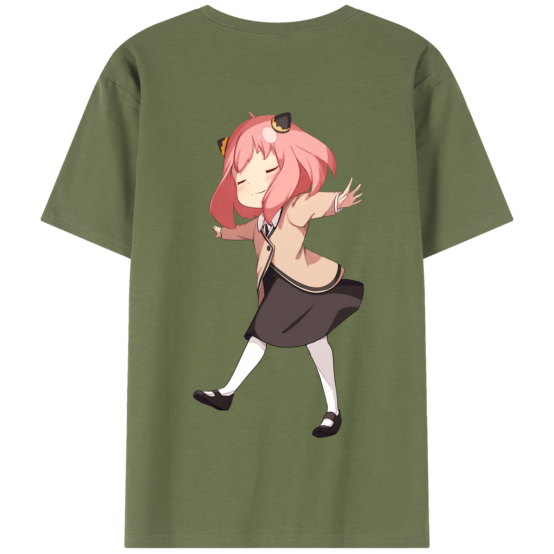 （画像用） SPY×FAMILY间谍家家酒 綿100％半袖Tシャツ（背面プリント）